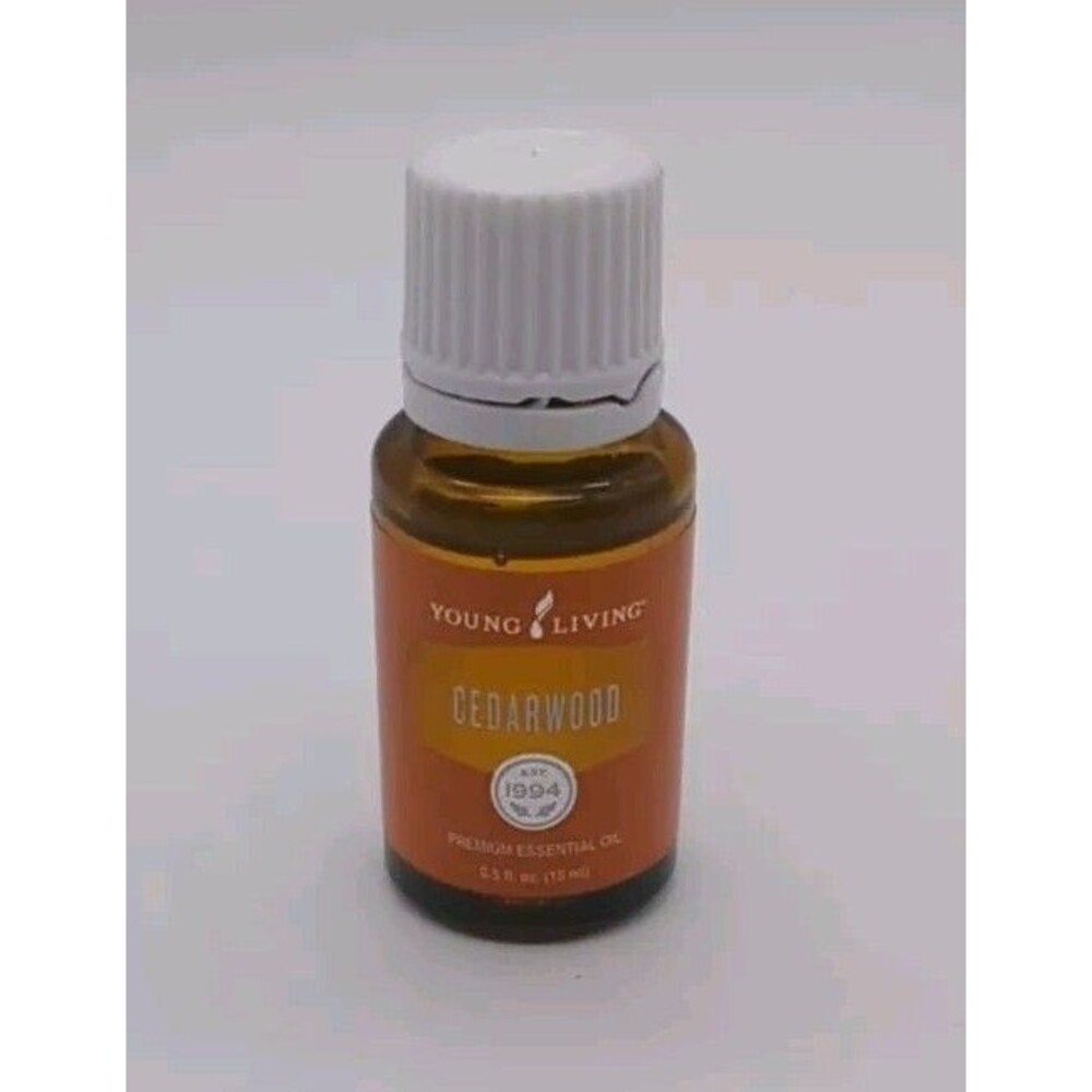Young Living Essential Oil Cedarwood 15ml New Sealed 0.5 oz Made In The USA